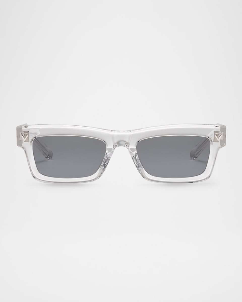 Rectangle Acetate Sunglasses